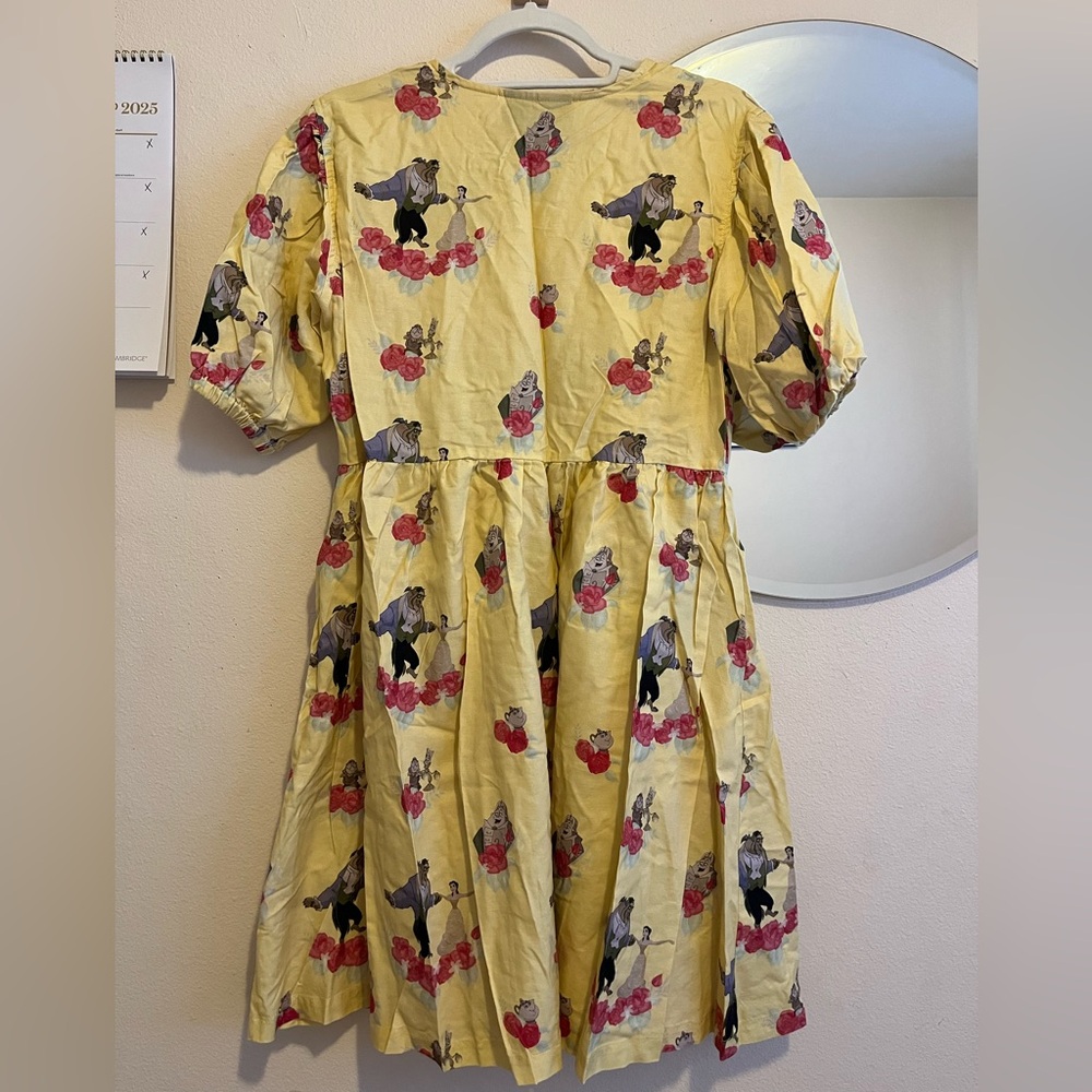 Cakeworthy Disney Beauty and The Beast Puff Sleeve Dress - Picture 5 of 5